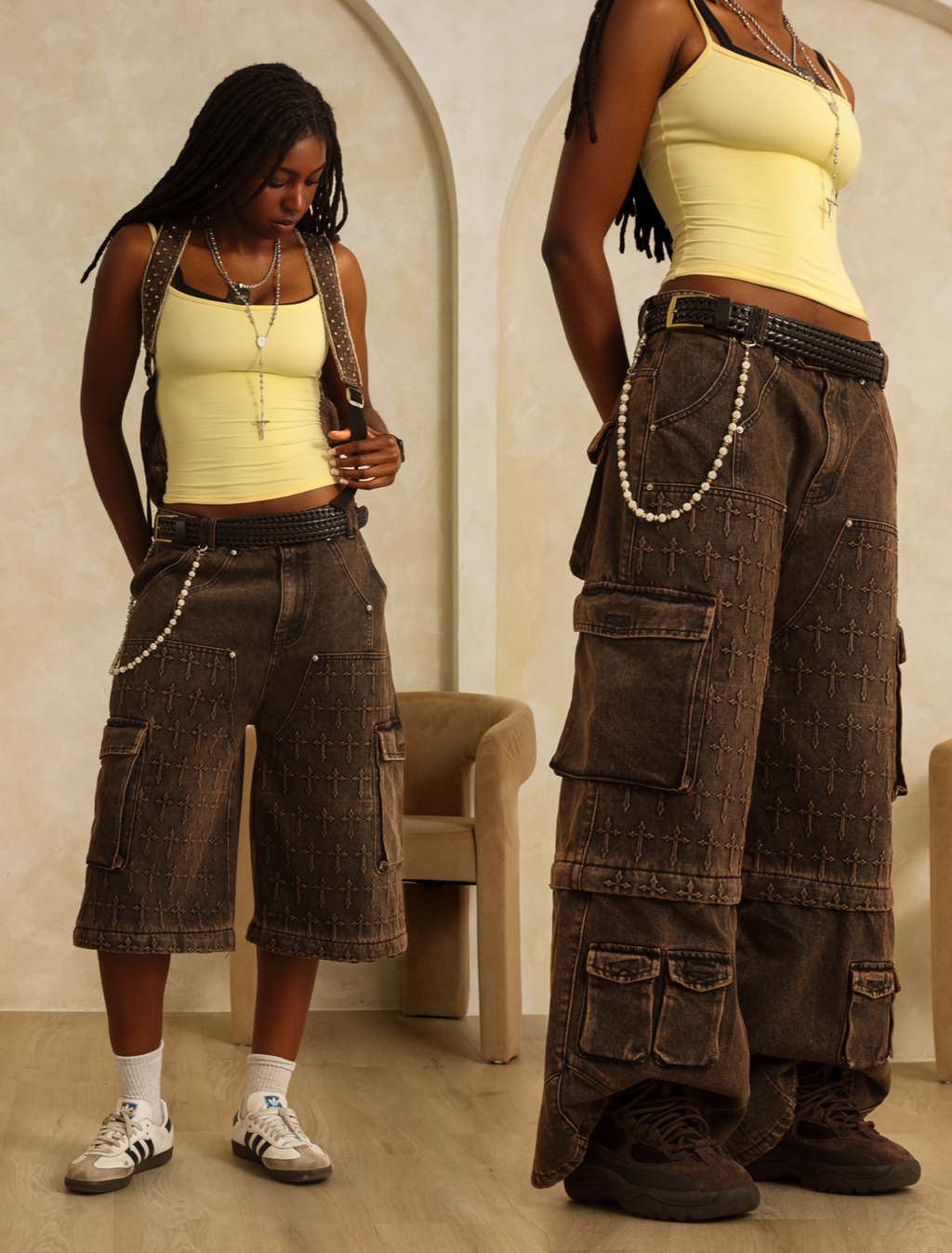 SAINT DENIM (jorts + pants)