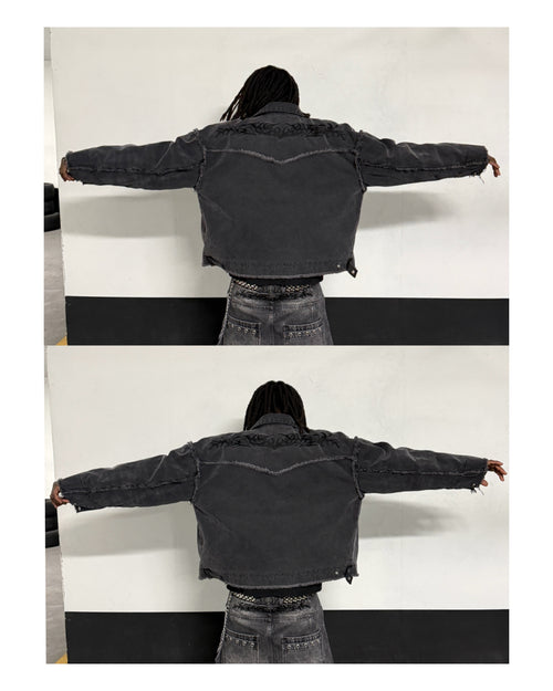 SCORCHED CANVAS JACKET
